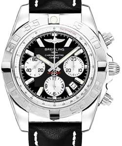 replica breitling chronomat steel ab01154g bd13 435x watches