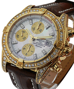 replica breitling chronomat yelow-gold k1335663/a572 watches