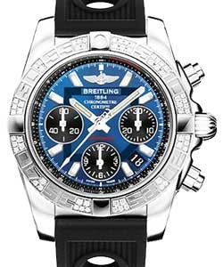 replica breitling chronomat 41 steel ab0140aa/c830 ocean racer black folding watches