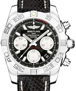 replica breitling chronomat 41 steel ab014012/ba52 lizard black tang watches