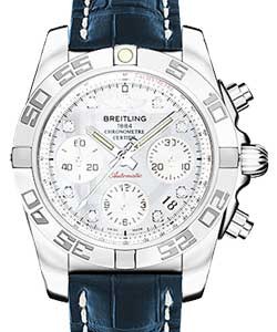 replica breitling chronomat 41 steel ab014012/g712 croco blue folding watches