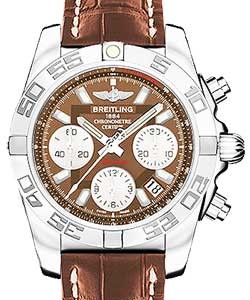 replica breitling chronomat 41 steel ab014012/q583 croco gold folding watches