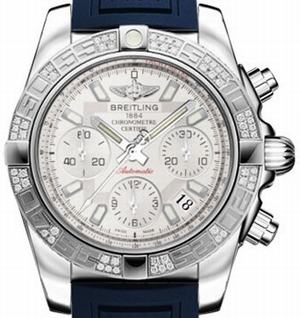 Replica Breitling Chronomat 41 Steel AB0140AA/G711 diver pro iii blue tang