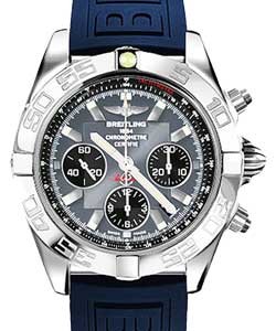 replica breitling chronomat 44 steel ab011012/f546 diver pro iii blue tang watches