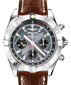 replica breitling chronomat 44 steel ab011012/f546 croco brown deployant watches