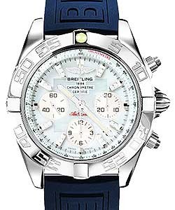 replica breitling chronomat 44 steel ab011012/g686 diver pro iii blue deployant watches