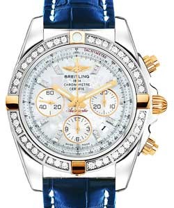 replica breitling chronomat b01 2-tone ib011053 a698 731p watches
