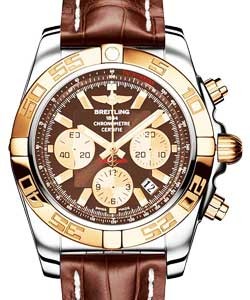 replica breitling chronomat b01 2-tone cb011012/q576 739p watches