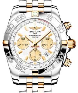 replica breitling chronomat b01 2-tone ib011012/a696 tt watches