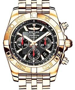 replica breitling chronomat b01 rose-gold hb011112/ba51 watches