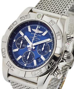 replica breitling chronomat b01 steel ab011012/c789 ss mesh watches