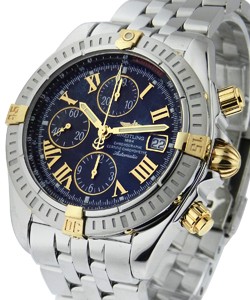 replica breitling chronomat evolution 2-tone-on-bracelet b1335611/b918 watches
