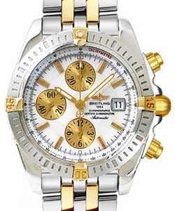 replica breitling chronomat evolution 2-tone-on-bracelet b1335611/g570tt 2tbrc watches