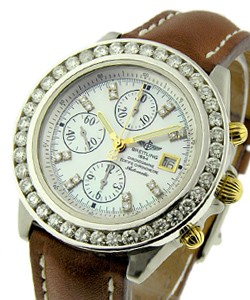 replica breitling chronomat evolution 2-tone-on-strap b1335611 watches