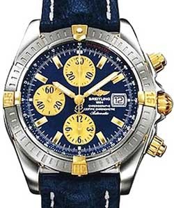 replica breitling chronomat evolution 2-tone-on-strap b1335611 c646 457 watches