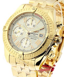replica breitling chronomat evolution rose-gold h1335611/a619 watches