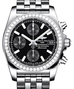 replica breitling chronomat evolution steel-on-bracelet a1331053/bd92/385a watches