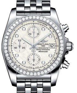replica breitling chronomat evolution steel-on-bracelet a1331053/a776/385a watches