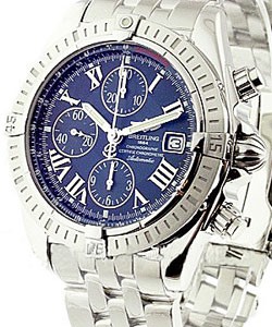 replica breitling chronomat evolution steel-on-bracelet a1335611/c749ss watches