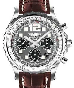replica breitling chronospace steel a2336035/f555 croco brown deployant watches