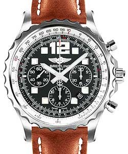 replica breitling chronospace steel a2336035/ba68 leather gold deployant watches