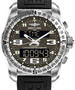 replica breitling cockpit b50 titanium eb5010b1/m532 diver pro iii black deployant watches