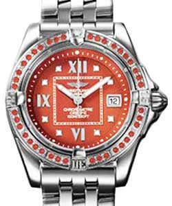 replica breitling cockpit ladys steel a7135680/q505 watches