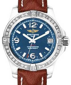 replica breitling colt ladys-stainless-steel- a7438953/c913 sahara brown deployant watches