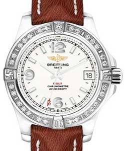 replica breitling colt ladys-stainless-steel- a7438953/g803 sahara brown deployant watches