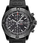 replica breitling colt ii chrono-steel m1338810/bf01 diver pro iii black deployant watches
