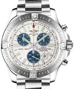 replica breitling colt ii chrono-steel a7338811.g790.173a watches
