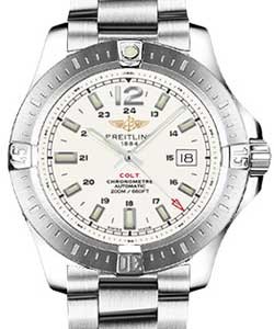 replica breitling colt ii mens-steel a1738811.g791.173a watches
