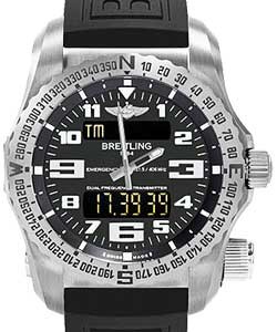 replica breitling emergency titanium e7632522/bc02 diver pro iii black deployant watches
