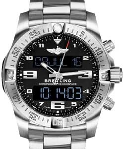replica breitling exospace chronograph- eb5510h1/be79 professional iii titanium watches