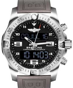 replica breitling exospace chronograph- eb5510h1/be79 twinpro grey black pushbutton foldin watches