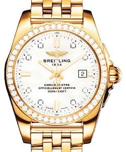 replica breitling galactic 29-rose-gold h7234853 a792 791h watches