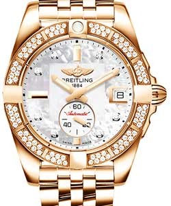 replica breitling galactic 36-rose-gold h3733053 a725 376h watches