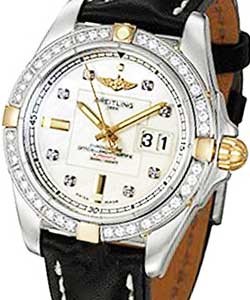 replica breitling galactic 41mm-2-tone b49350la/a704 watches