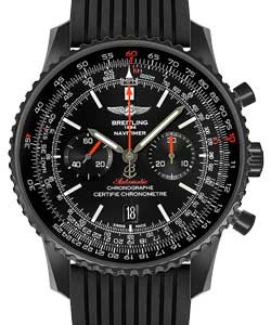 replica breitling navitimer 1461-limited-edition mb012822/be51 rubber black deployant watches