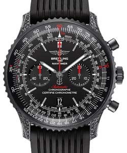 Replica Breitling Navitimer 1461-Limited-Edition MB0128AN/BE51 rubber black deployant