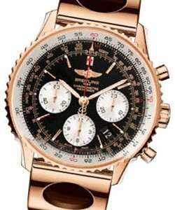 replica breitling navitimer automatic rb012012/ba49 air racer red gold watches