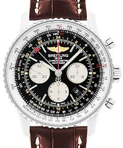 replica breitling navitimer chrono-matic ab044121/bd24 croco brown tang watches