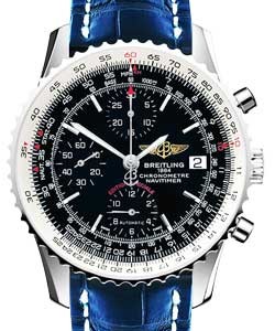 replica breitling navitimer heritage a1332412/bf27 croco blue deployant watches