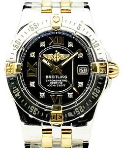 replica breitling starliner 2-tone b7134012/b925 tt watches