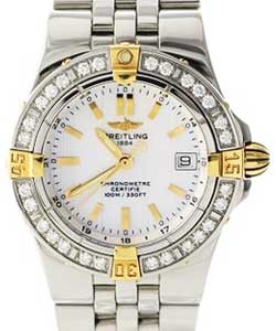 replica breitling starliner 2-tone b7134053/a601 watches