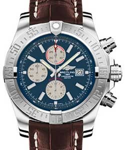 replica breitling super avenger steel a1337111/c871 croco brown deployant watches