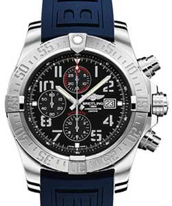 replica breitling super avenger steel a1337111/bc28 diver pro iii blue deployant watches
