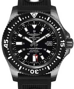 replica breitling superocean abyss m1739313/be92 ocean racer black deployant watches
