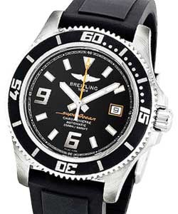 replica breitling superocean abyss a1739102/ba80 diver pro ii black deployant watches