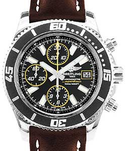 replica breitling superocean abyss-chronograph a13341a8/ba82 leather brown tang watches